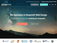 Tablet Screenshot of elevationweb.org